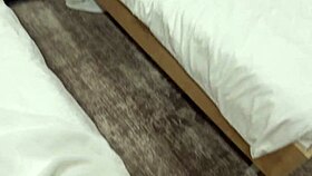 you like my cum inside? caught naked turkish babe in hijab hotel room for hardcore creampie