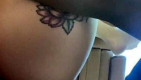 daddy's massive bbc makes her squirt outdoors first time