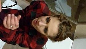 Dick Jonas Gets Deepthroat Blowjob from Petite Hotel Slut