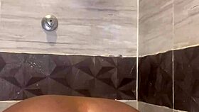 i'm shiverin' in cold water but this hot shower makes my pussy drip like a slutty teen whore 😩💦