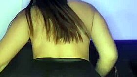 latina whore fists ass on client call