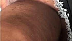 wanna see me pounding this curvy ebony beauty's tight pussy on the bed?