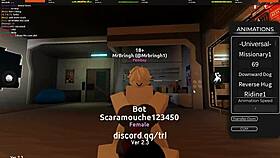 ROBLOX Slut Gets Clothes RIPPED Off for Hard FUCKING