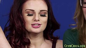 British femdom ladies command cfnm handjobs on monster cocks