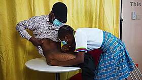 raw dick sucker gags deepthroat on throbbing monster cock nonstop