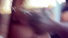 daddy's massive bbc makes her squirt outdoors first time