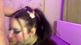 i grab her slutty wet mouth and stuff dick in whenever i want!