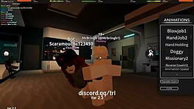 ROBLOX Slut Gets Clothes RIPPED Off for Hard FUCKING