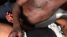 wanna see me pounding this curvy ebony beauty's tight pussy on the bed?