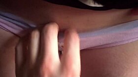 18yo latina student soaks panties with milk in abandoned house amateur clip