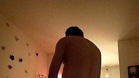 hard pounding sexy asian babe's tight hole in my home