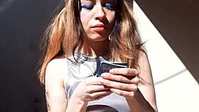 Bonneyuwu Cosplay Latina Body Tease Outdoors