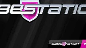 Blonde MILF Karlie Simon Fingers Pussy In Stockings Fiercely