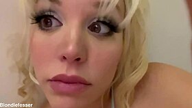 my neighbor snuck in masked n fucked me so hard blondie!!