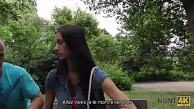 hunt4k guy sells his teen girlfriend for cash blowjob fingering and rough sex