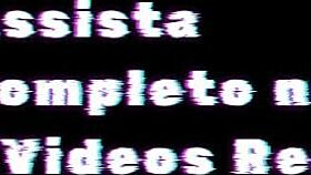 Black dildo stretches my tight little pussy till I explode