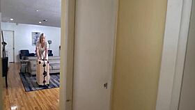 Sydney Paige milks huge load from horny stud in taboo pov milking