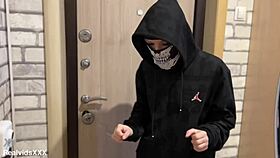 I set the trap and caught the sexy tattooed thief, then pounded her shaved pussy hard