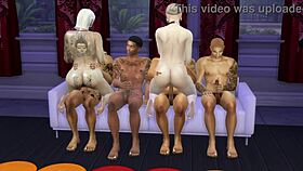 granny samantha brittany gangbanged by huge cocks