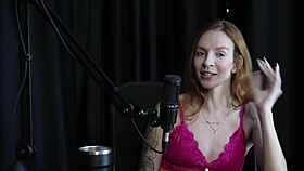 check out this teasing interview packed with brazilian swinger heat on sheer red