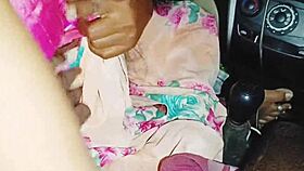 hey boyfriend dirty telugu talk as cute housewife cheats in car