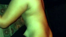 horny latina whore sucks cock through glory hole