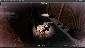 tricking boyfriend with huge black cock in alley, he fucks me rough filling tits with thick cum