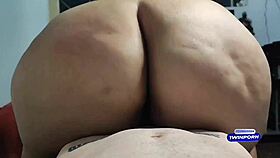 Naughty fat neighbor teases bareback pounding from monster cock in big ass?