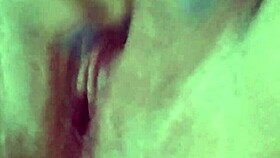 Chubby Fat Girl Intriguingly Plays with Her Tight Wet Pussy