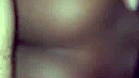 Black Couple's Bent-Over Doggystyle Fills Her with Passionate Desire