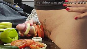 Extreme Kitchen Cock Torment with Urethral Insertion Agony!