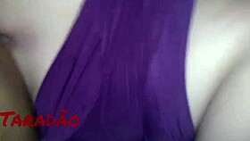 woman eagerly receives facial cream shot