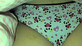 Virgin-Like Tight Pussy Tease Lets Daddy Lick and Finger Her Wet Hairy Hole Uncensored!