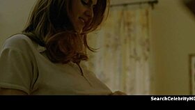 alexandra daddario strips naked bound in handcuffs on sofa true detective style