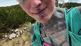 i made a steamy sex tape high up on the mountain top