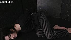 Anna de ville's bbc dap lesson with milk gape squirt