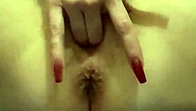 Babe squirts messily during her wild work shift