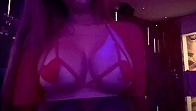 hot milf artemisia love teases in micro bikini heels