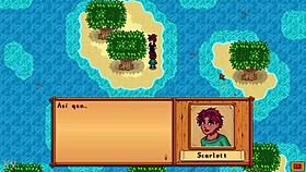 Scarlett embarks on xtardew valley adventure part 1 in spanish