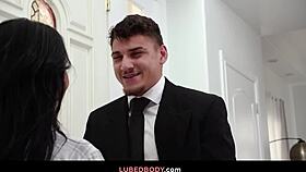 celebrating danae mari's fat dick with extreme slippery lube