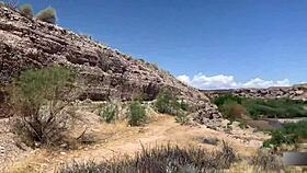 Blonde Bombshell Takes Monster Cock Mud-Fucking Frenzy!