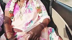 hey boyfriend dirty telugu talk as cute housewife cheats in car
