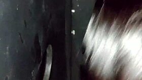 she lines up at swing house for gloryhole gangbang