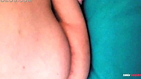 Buenos dias with hot homemade latina milf ass play