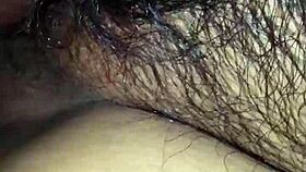 Thick hairy pussy babe craves dick with juicy wet nipples exposed 🔥🍆