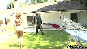 horny amateur milf deepthroats big cock begging for rough facial cumshot finish