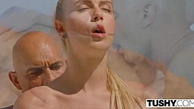 Tushy Rich Girl Gapes Intensely