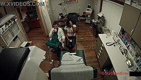 tori sanchez goes through her tampa university entrance physical exam