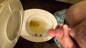 Teasing Strokes on Monster Big Cock