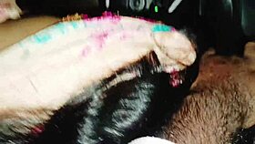 hey boyfriend dirty telugu talk as cute housewife cheats in car